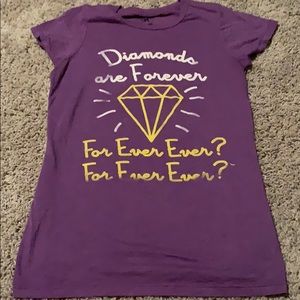 Diamonds are Forever Tee Y2K